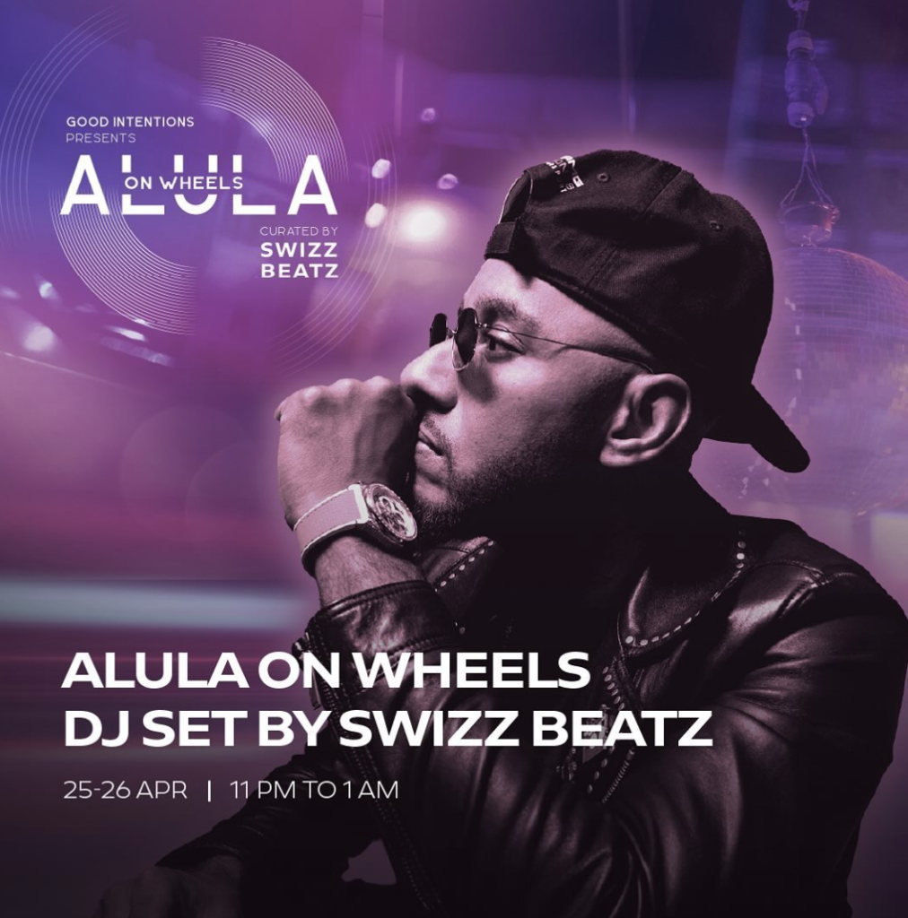 Check out a Swizz Beatz in AlUla performance this weekend